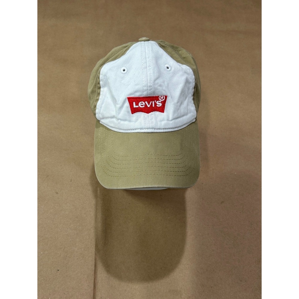 Levi's‎ Tan and White Baseball Hat Kids Youth OSFA